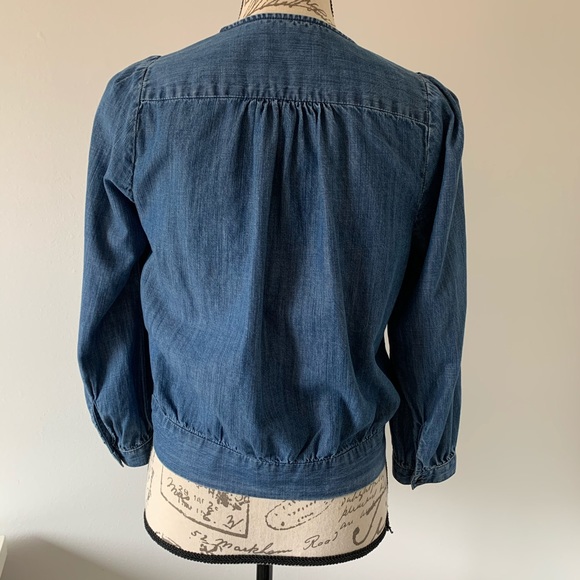 Madewell wrap top - Picture 3 of 15